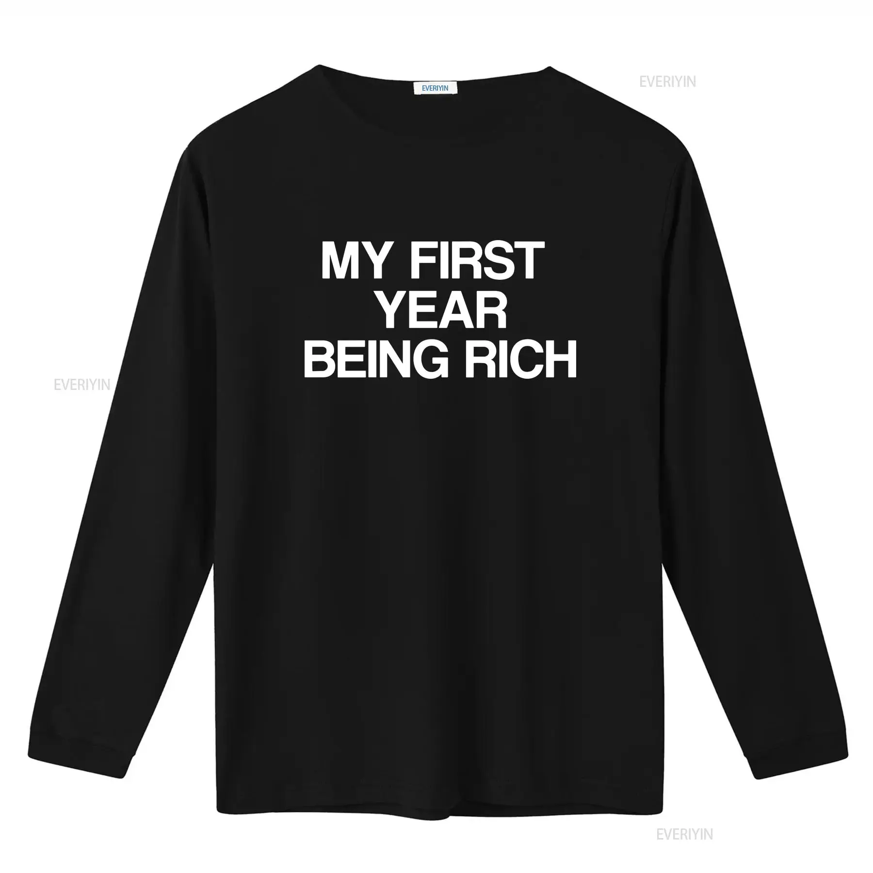 First Year Being Rich T Shirt  – Luxury Lifestyle Rich Bewertung und Preis