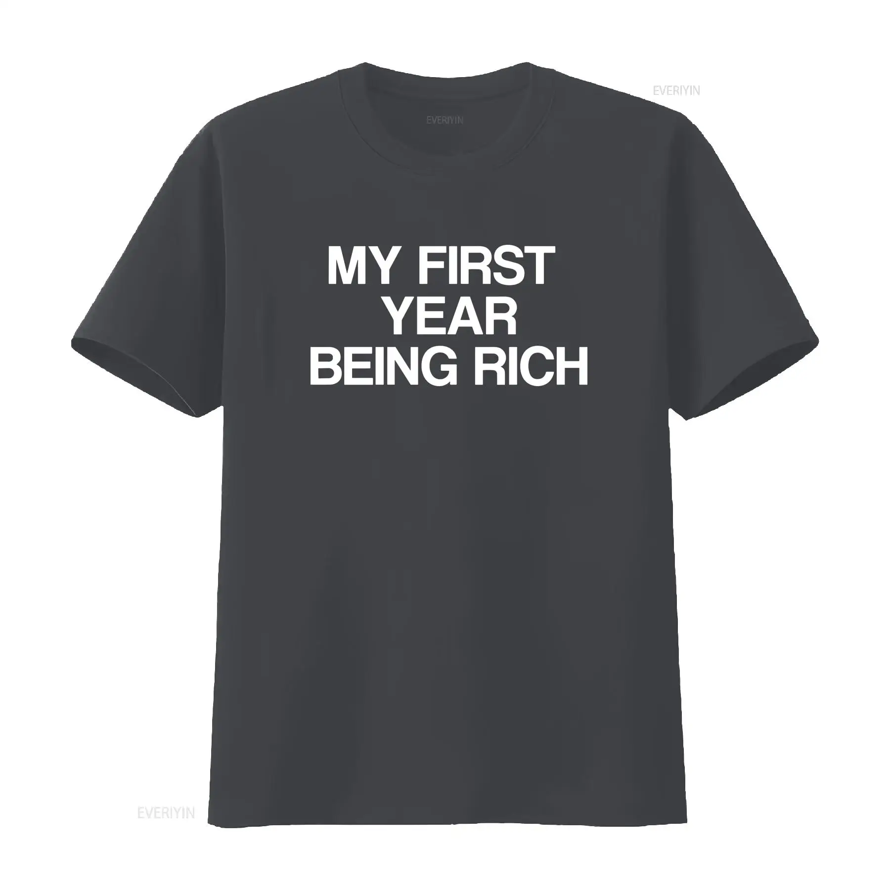 First Year Being Rich T Shirt  – Luxury Lifestyle Rich Bewertung und Preis