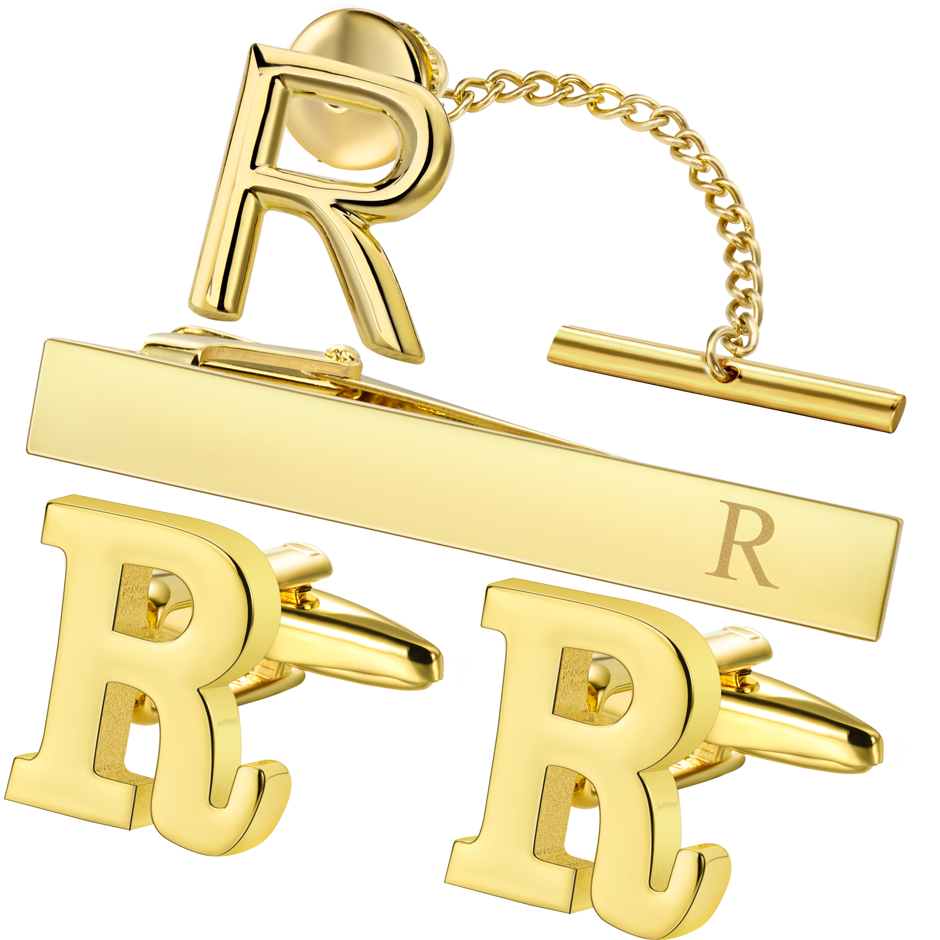 HAWSON Personalized Letter  Cu – Monogram Cufflinks Set Bewertung und Preis