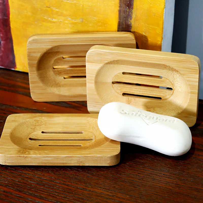 1 Pc Bamboo Wooden Soap Dish,  – Bamboo Cutlery Set Bewertung und Preis