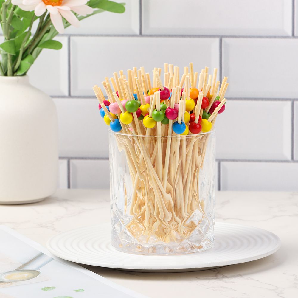 100Pcs Disposable Bamboo Picks – Bamboo Cutlery Set Bewertung und Preis