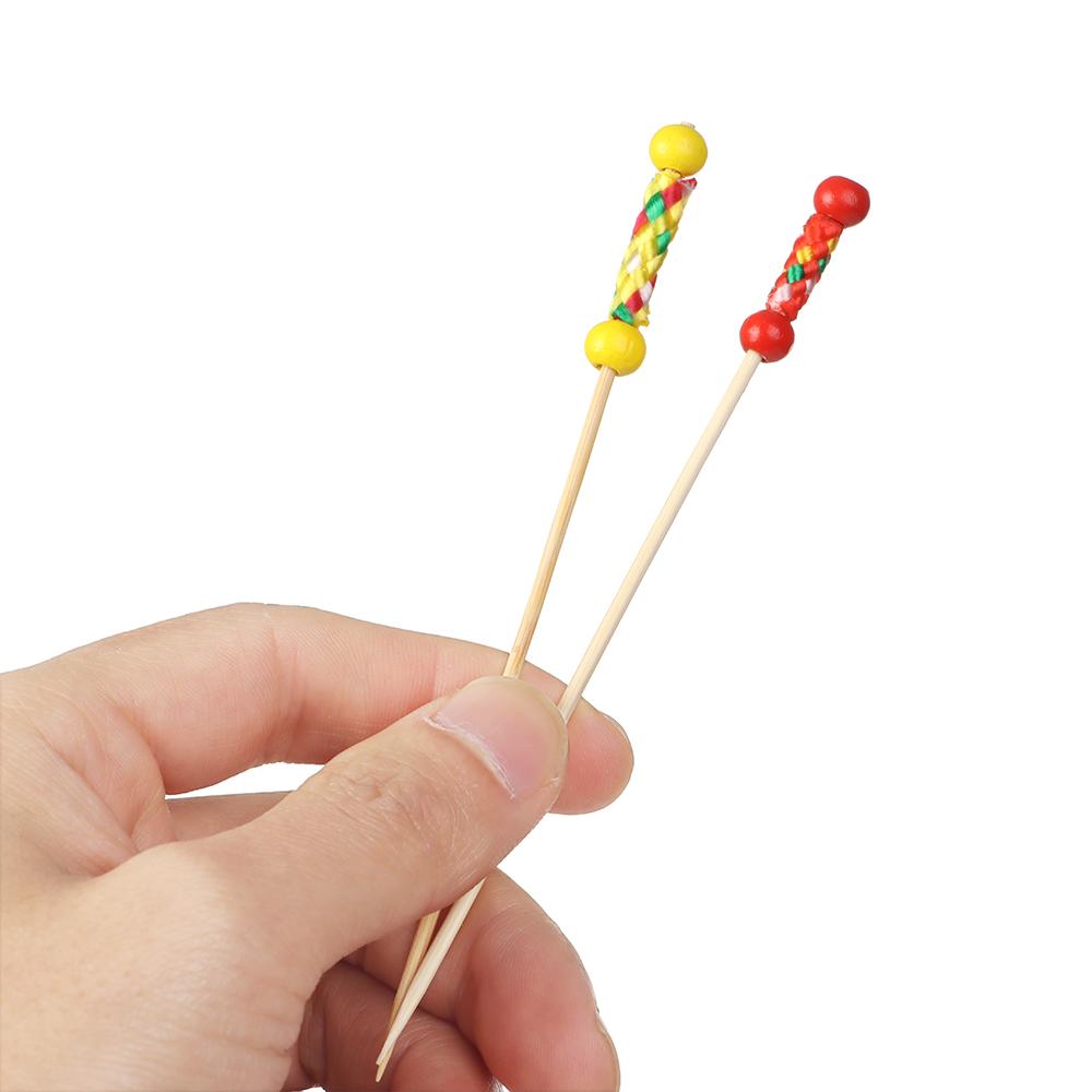 100Pcs Disposable Bamboo Picks – Bamboo Cutlery Set Bewertung und Preis