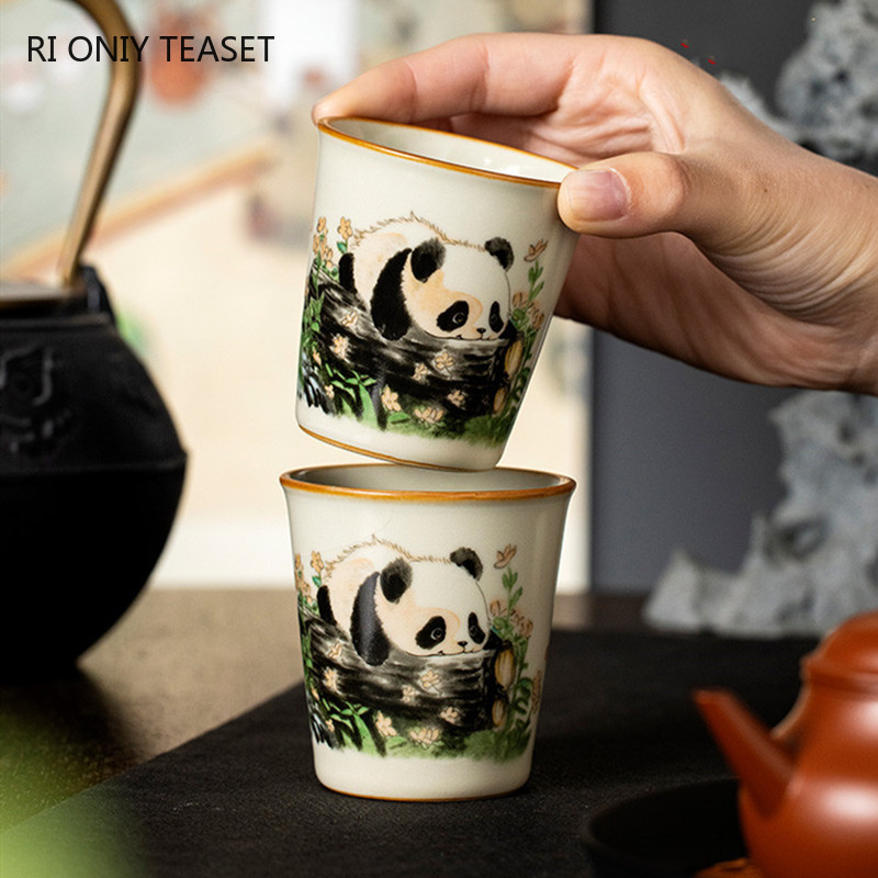 1 Pc Chinese Tradition Ru Kiln – Handmade Ceramic Mug Bewertung und Preis