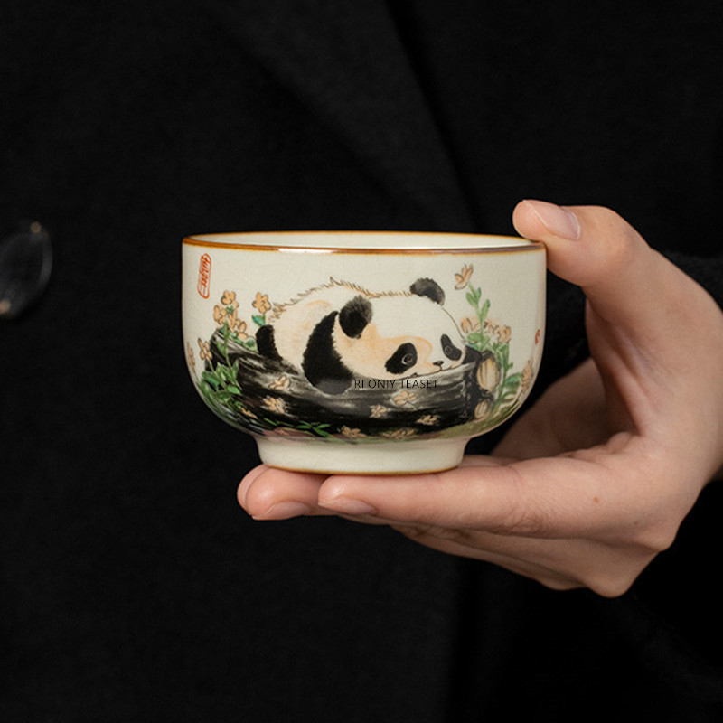 1 Pc Chinese Tradition Ru Kiln – Handmade Ceramic Mug Bewertung und Preis