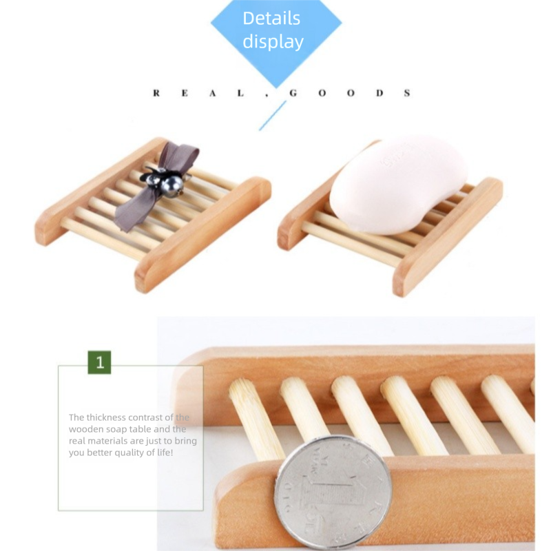 1 Pc Bamboo Wood Soap Dish Bat – Bamboo Cutlery Set Bewertung und Preis