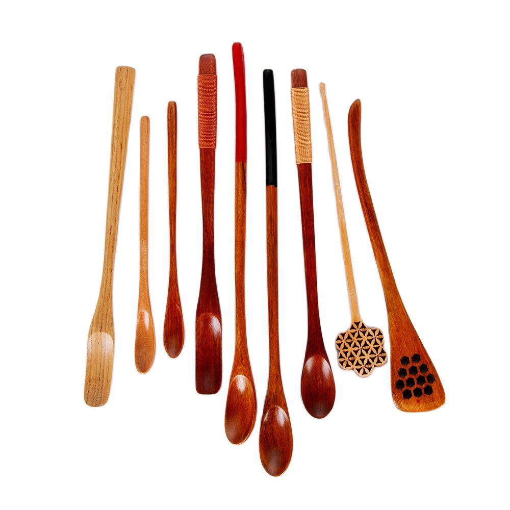 Wood Cooking Utensil Tea Leaf  – Bamboo Cutlery Set Bewertung und Preis