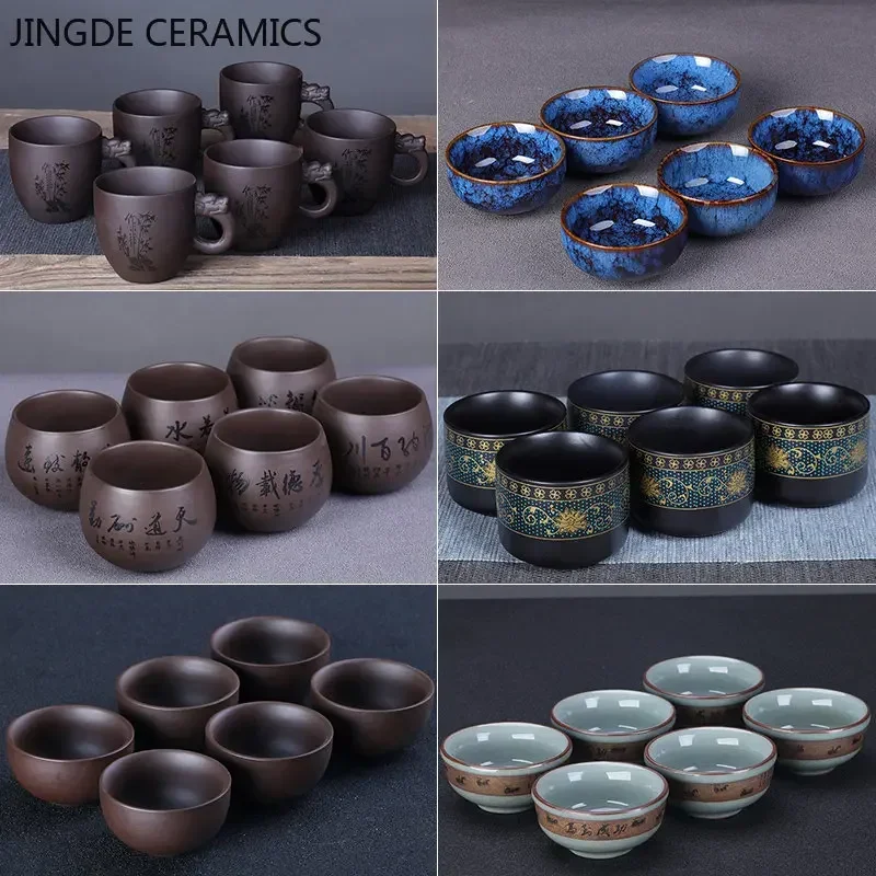 6pcs Chinese Handmade Purple C – Handmade Ceramic Mug Bewertung und Preis