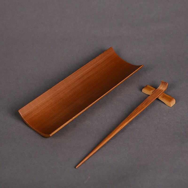 3/4/5Pcs Bamboo Carbonized Tea – Bamboo Cutlery Set Bewertung und Preis
