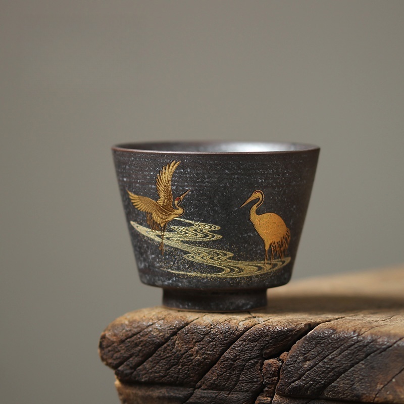 100ML Japanese Crane Tea Cup H – Handmade Ceramic Mug Bewertung und Preis
