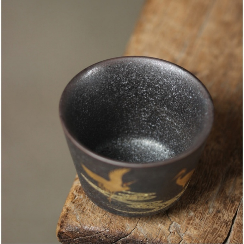 100ML Japanese Crane Tea Cup H – Handmade Ceramic Mug Bewertung und Preis