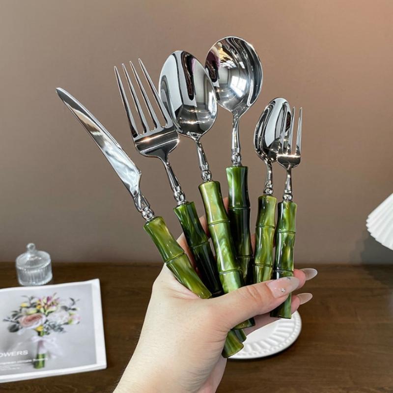 Practical Bamboo Handle Cutler – Bamboo Cutlery Set Bewertung und Preis