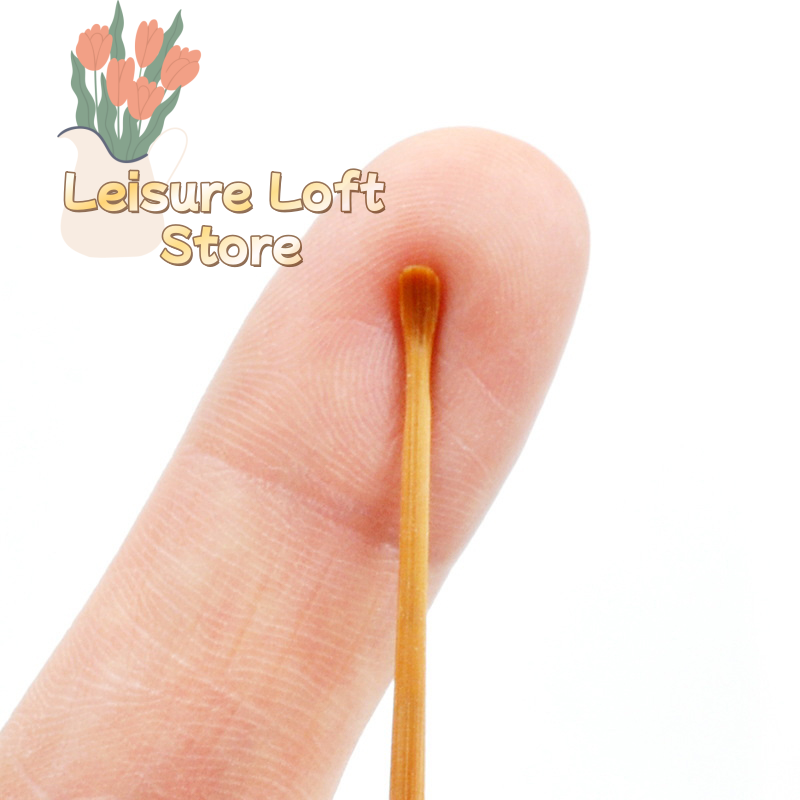 5/10Pcs Bamboo Spoon Ear Pick  – Bamboo Cutlery Set Bewertung und Preis