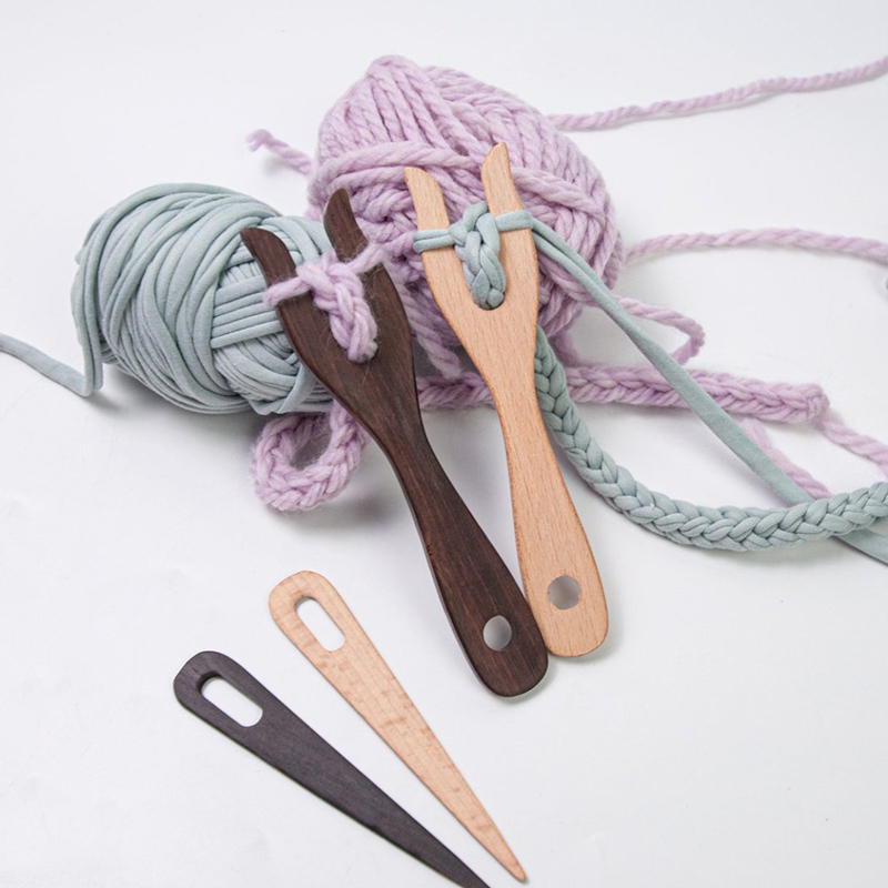 2Pcs Knitting Fork And Eye Nee – Bamboo Cutlery Set Bewertung und Preis