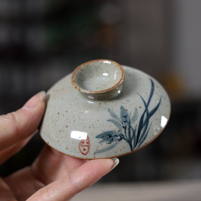 Handpainted Chinese Sancai Gai – Handmade Ceramic Mug Bewertung und Preis